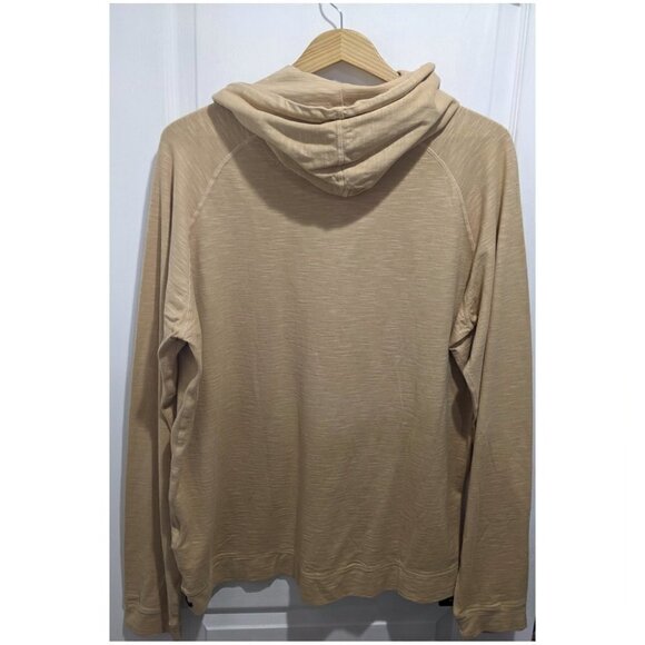 NEW Good Man Brand | Legend Slim Fit Pullover Hoodie in Warm Sand - Picture 6 of 11